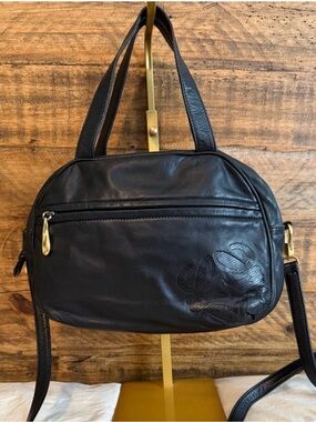 Authentic Loewe Anagram RARE Spiral Hardware Camera Shoulder/Crossbody COA extra
